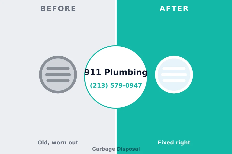 Before and after: plumbing repair Trion, GA
